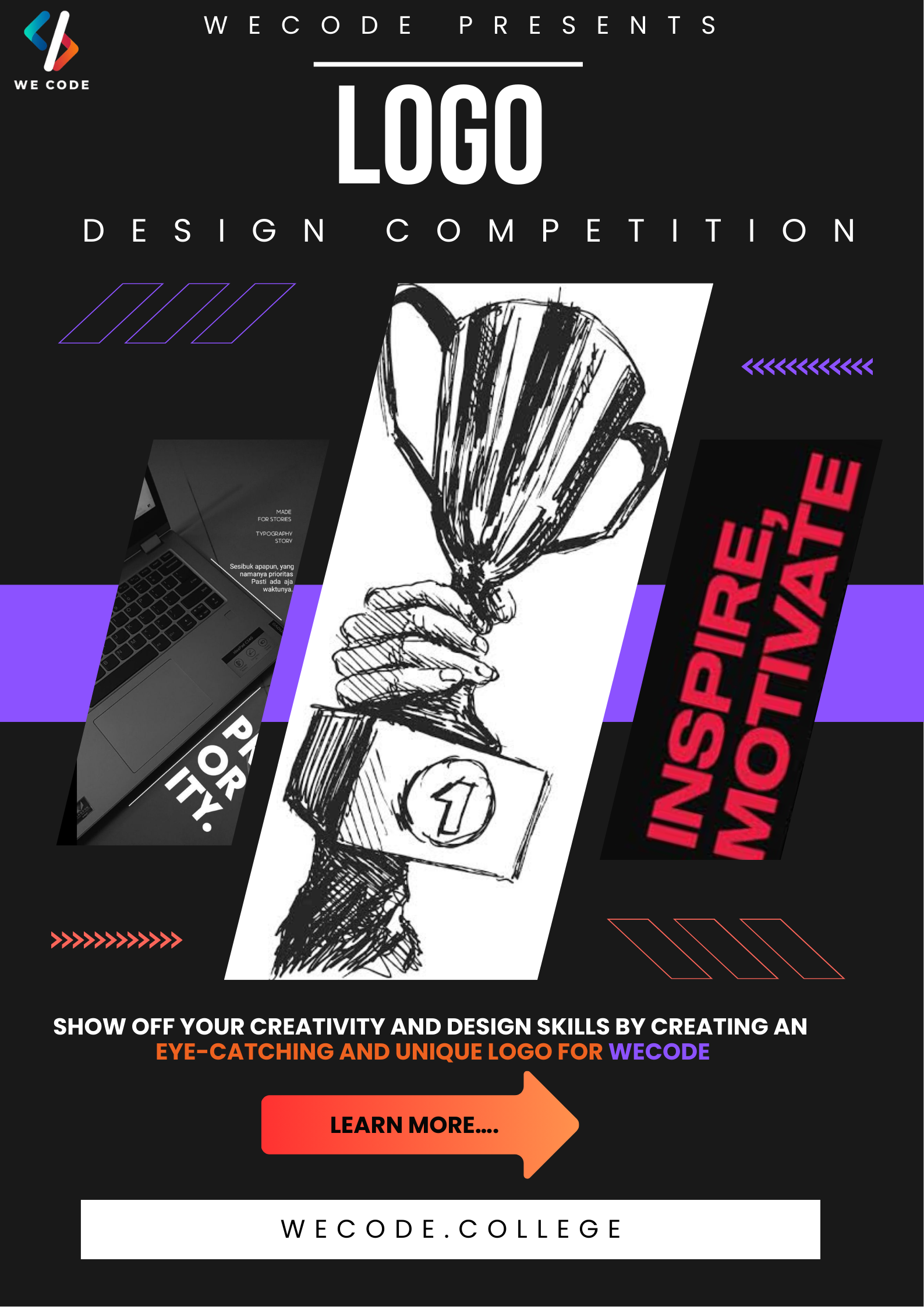 wecode Logo Design Competition.
